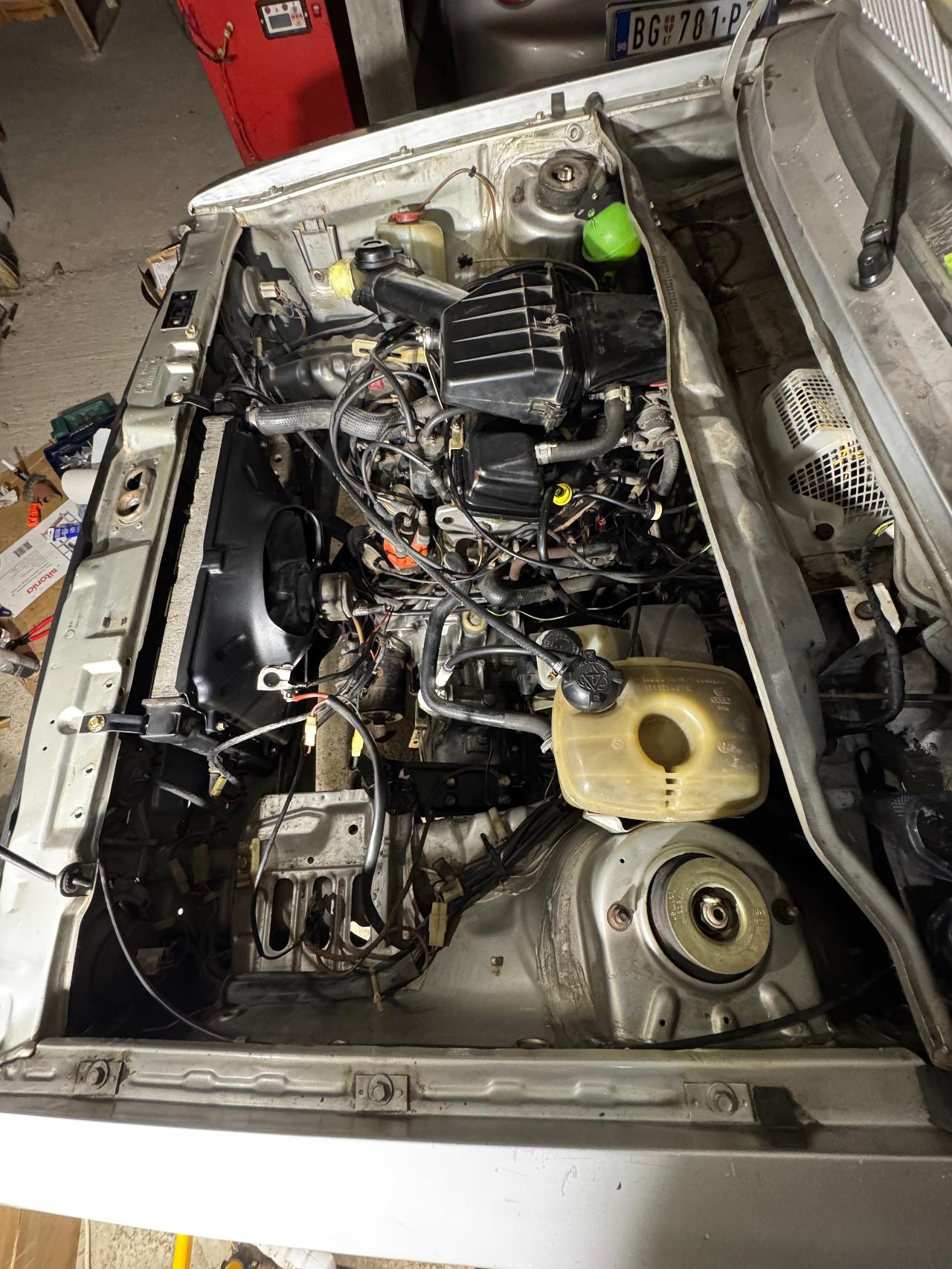Gearbox maintenance - Volkswagen Golf Mk1 1974-1983 - Gearbox Installation photo