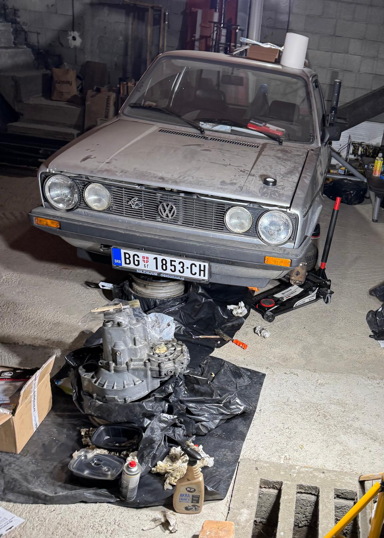 Gearbox maintenance - Volkswagen Golf Mk1 1974-1983 - Inspection & Assessment photo